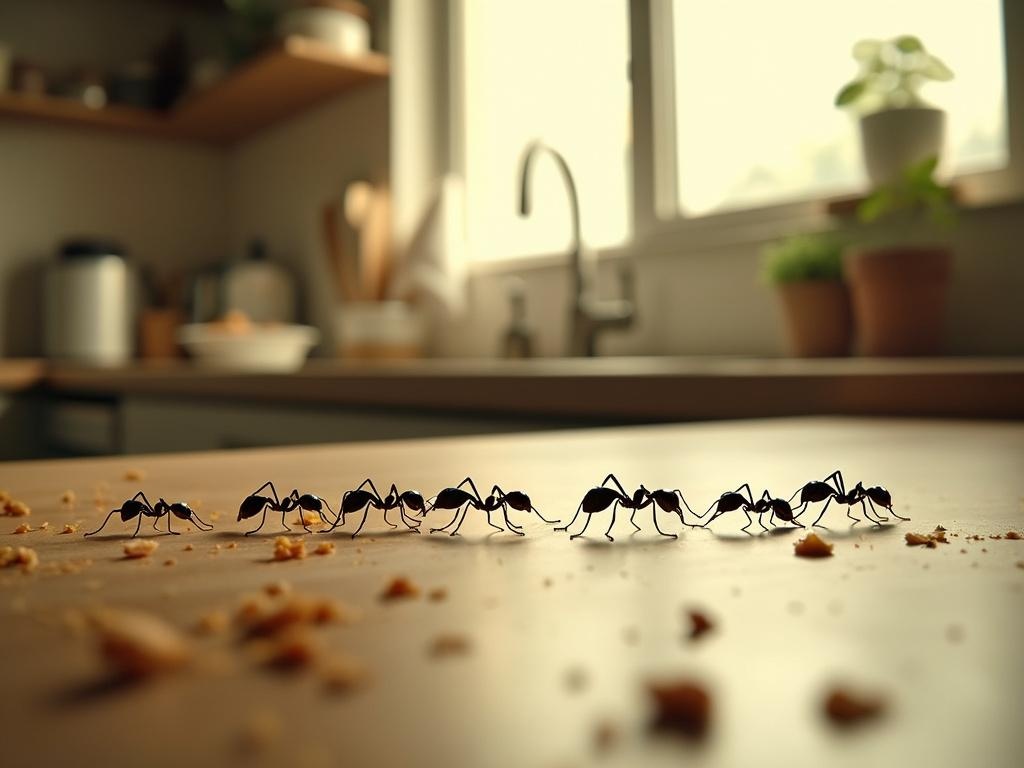 fourmis dans la maison signification