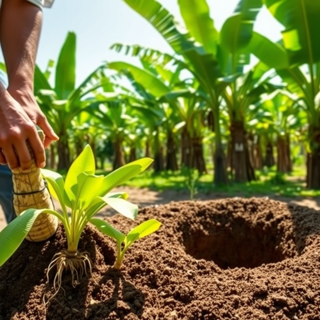 comment faire pousser un bananier sans graine