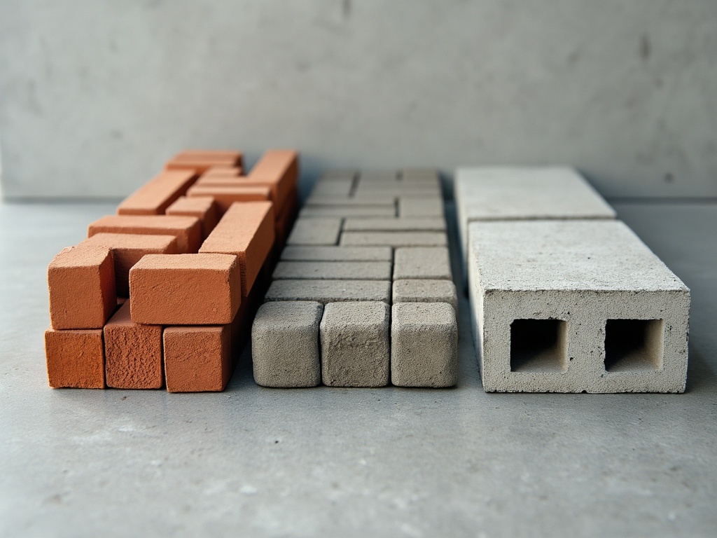 briques pavés et parpaings
