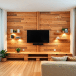 fabriquer une parroi tv avec palette