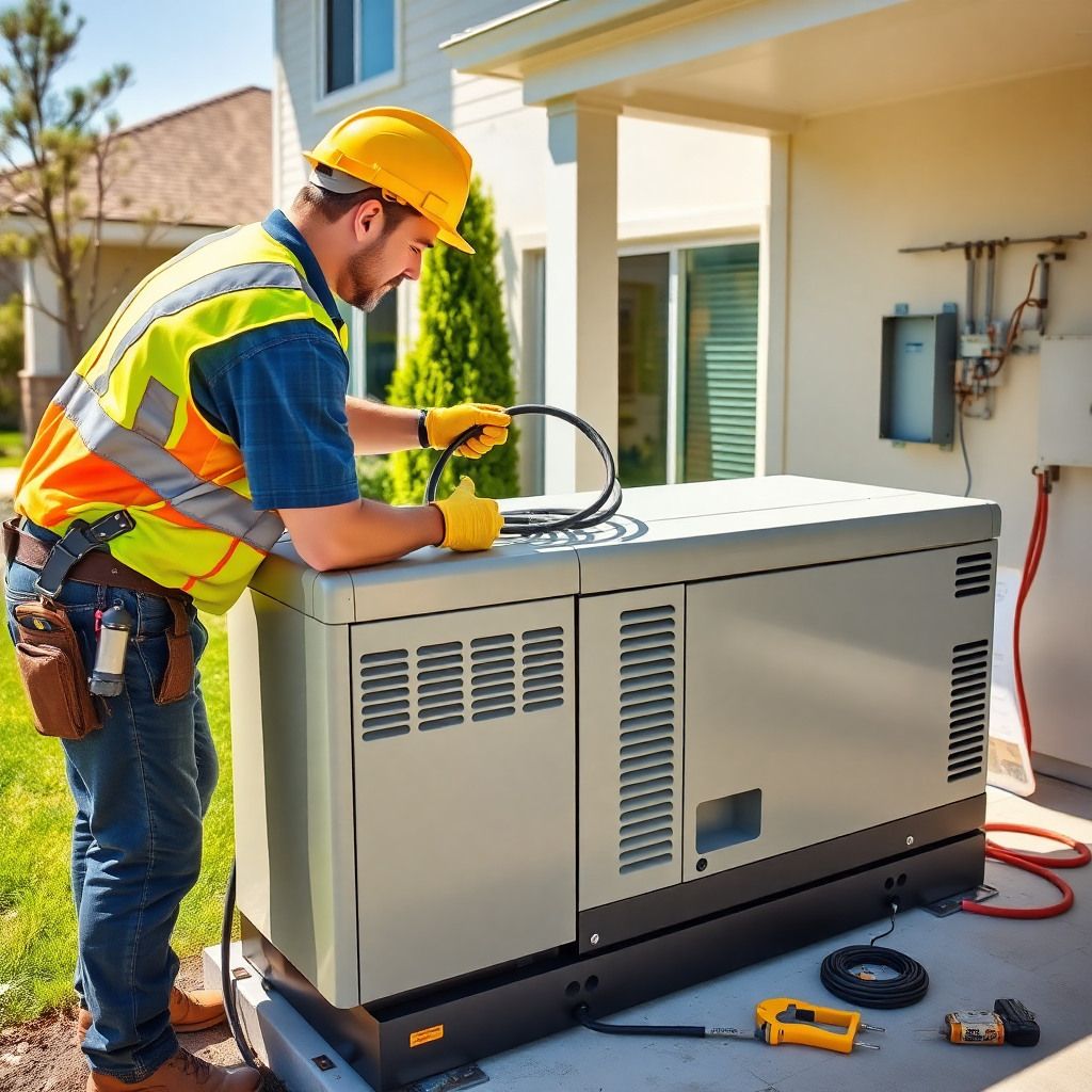 electricien generatrice