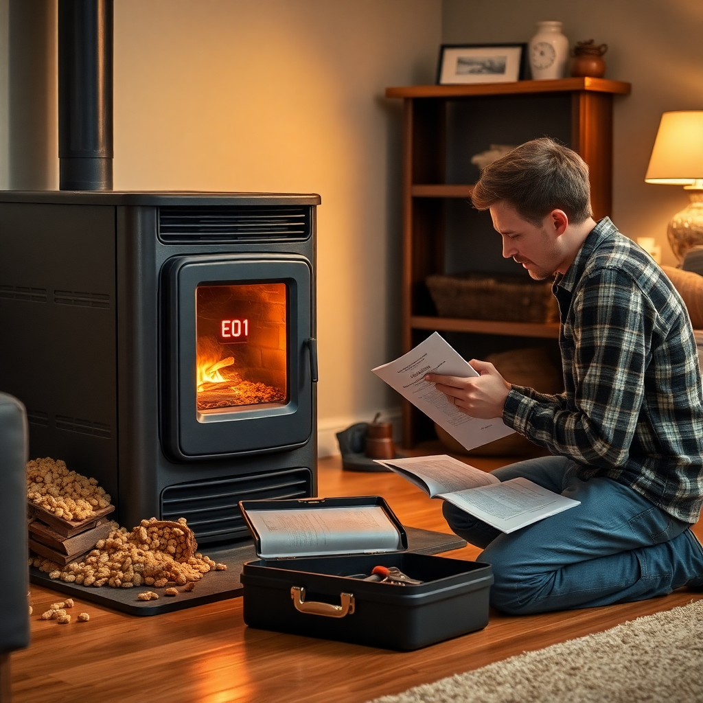 code erreur poêle à granulés