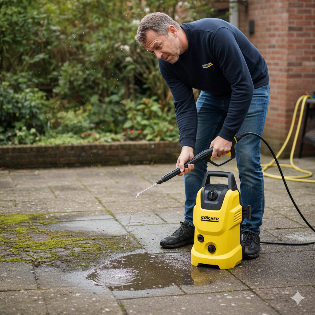 mon karcher tourne mais ne monte pas en pression