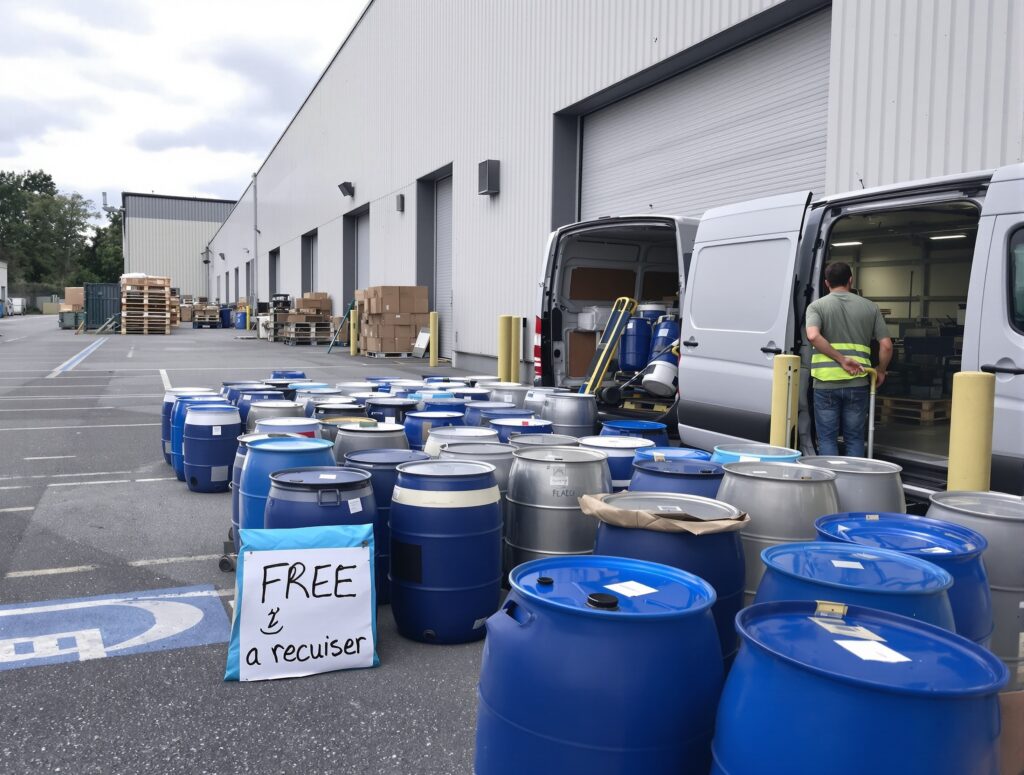 fût de 200 litres gratuit