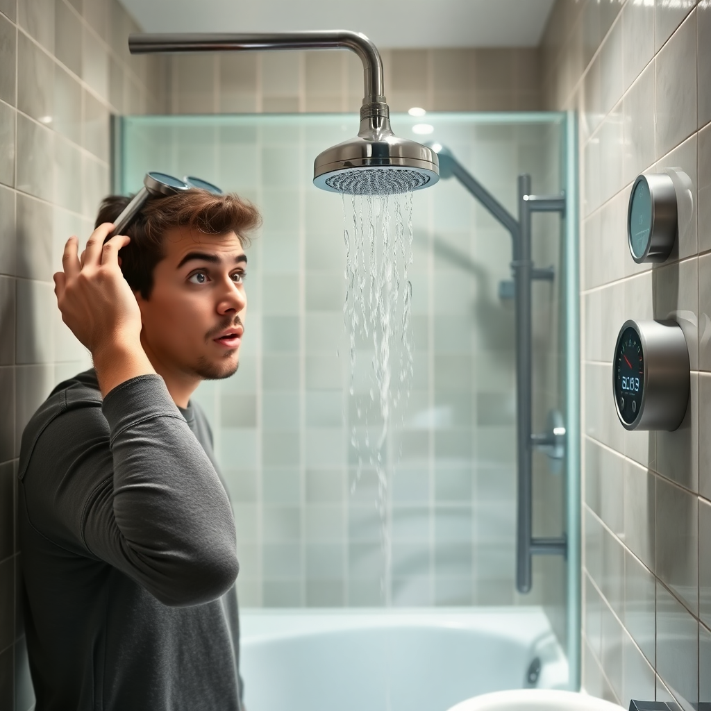 plus de pression d'eau du jour au lendemain